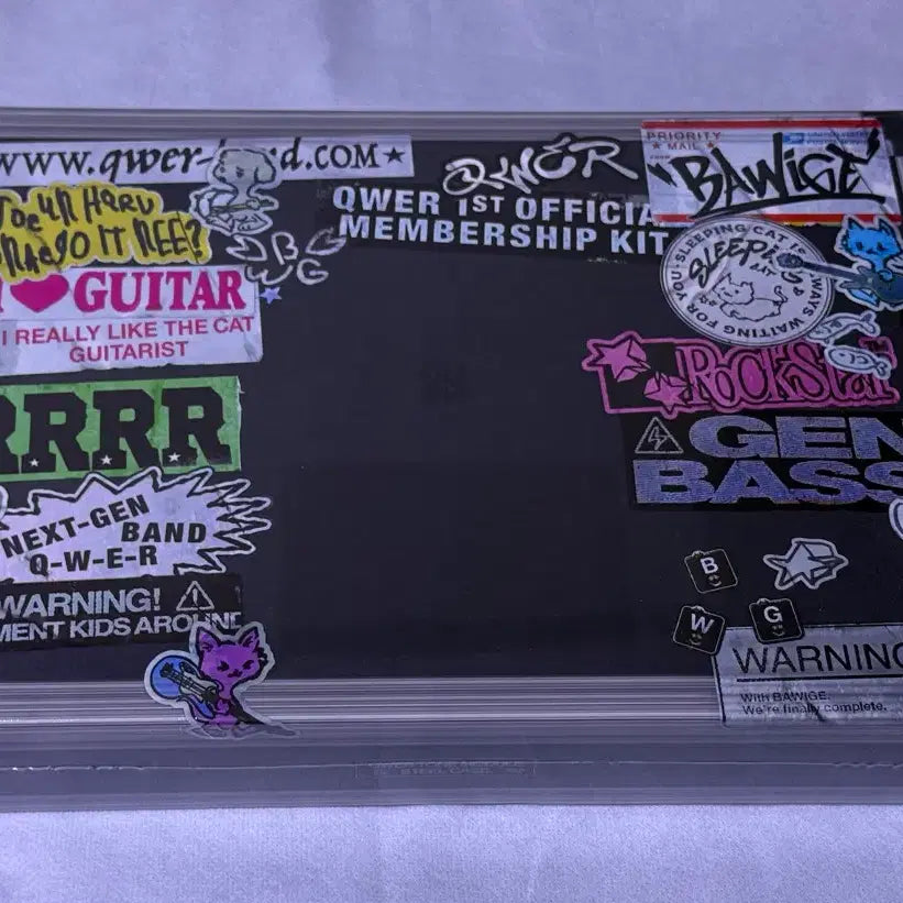 [BUNJANG] QWER Rock Crab Membership Kit Sealed / QWER 바위게 멤버십 키트 미개봉 판매합니다!