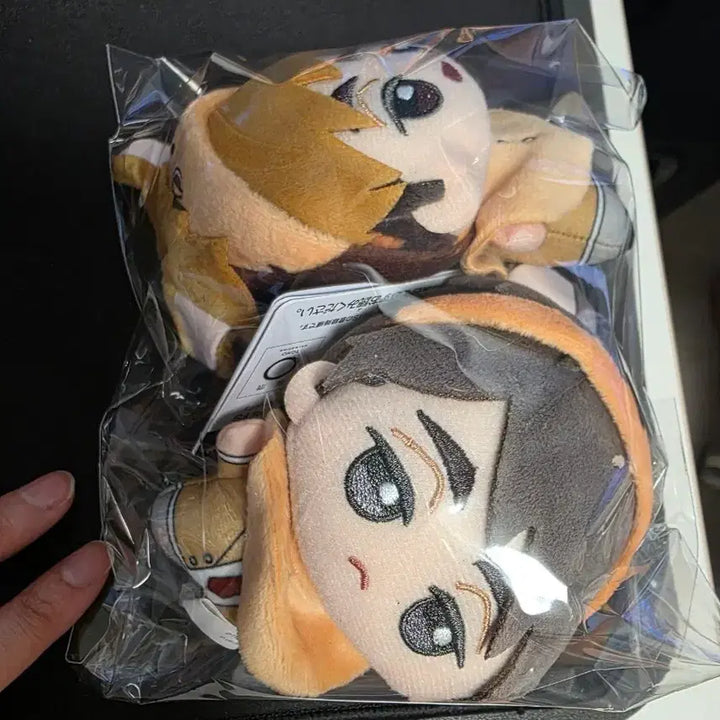 [BUNJANG] Haikyuu!! Chibi Gurumi Animal Poncho Miyai Brothers Set / 하이큐 치비구루미 인형 애니멀 판초 미야 형제
