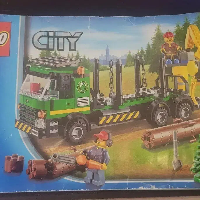 [BUNJANG] LEGO City 60059 Wooden Log Truck / 레고 60059 시티 목재 운반 트럭 중고팝니다.