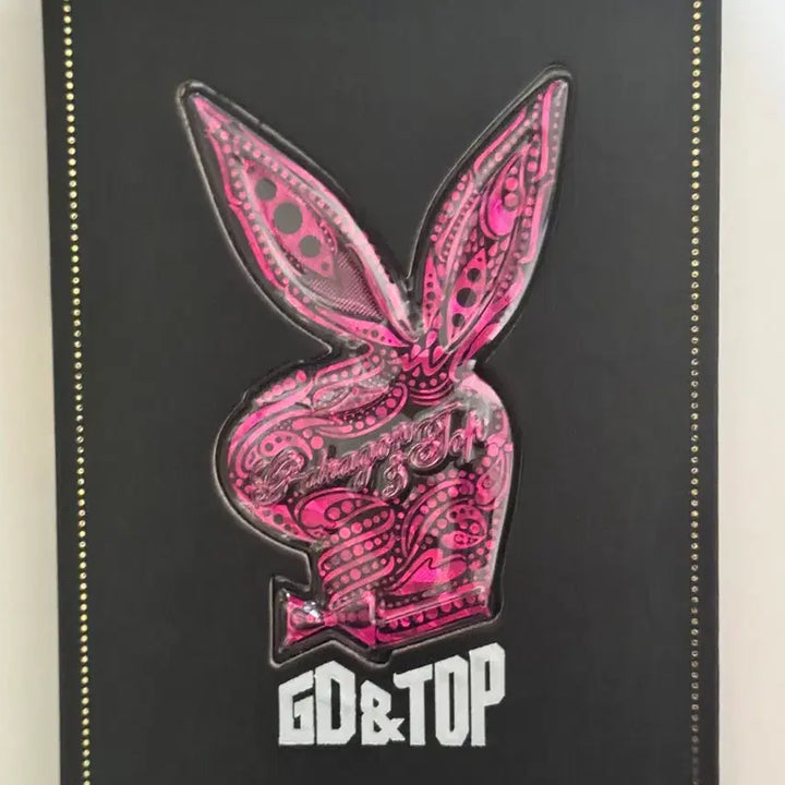 [BUNJANG] BIGBANG G-DRAGON &amp; T.O.P GD&amp;TOP Rabbit First Press Album CD / 빅뱅 지디앤탑 GD&amp;TOP 토끼 초판 앨범 cd 핑크 분홍