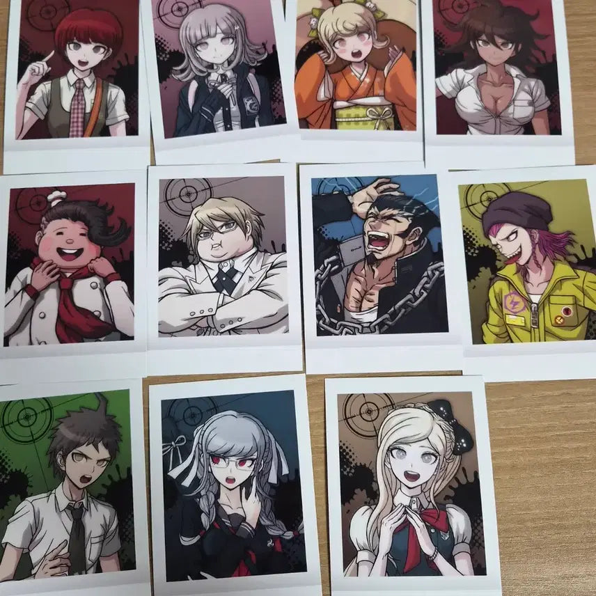 [BUNJANG] Danganronpa 2 Character Trading Cards Bundle Set / 단간론파2 파샤코레 11장 일괄
