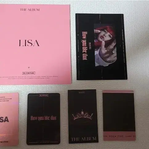 [SOLD OUT] 블랙핑크 리사 포토카드 일괄 판매 합니다.