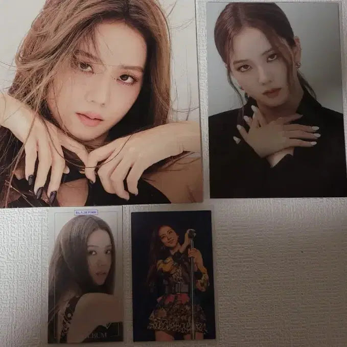 [SOLD OUT] 블랙핑크 지수 포토카드 4종 일괄 판매합니다.