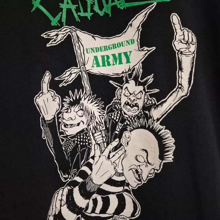 [BUNJANG] The Casualties 00s Vintage American Punk Band T-Shirt / The Casualties 더 캐주얼티스 00s미국 빈티지 펑크밴드티셔츠