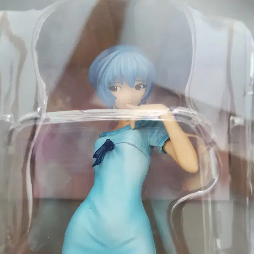 [BUNJANG] Evangelion Asuka &amp; Rei Pajamas Ver. Prize Figures (Set of 2) / 에반게리온 피규어  세가 경품 레이 아스카 잠옷 2종 일괄