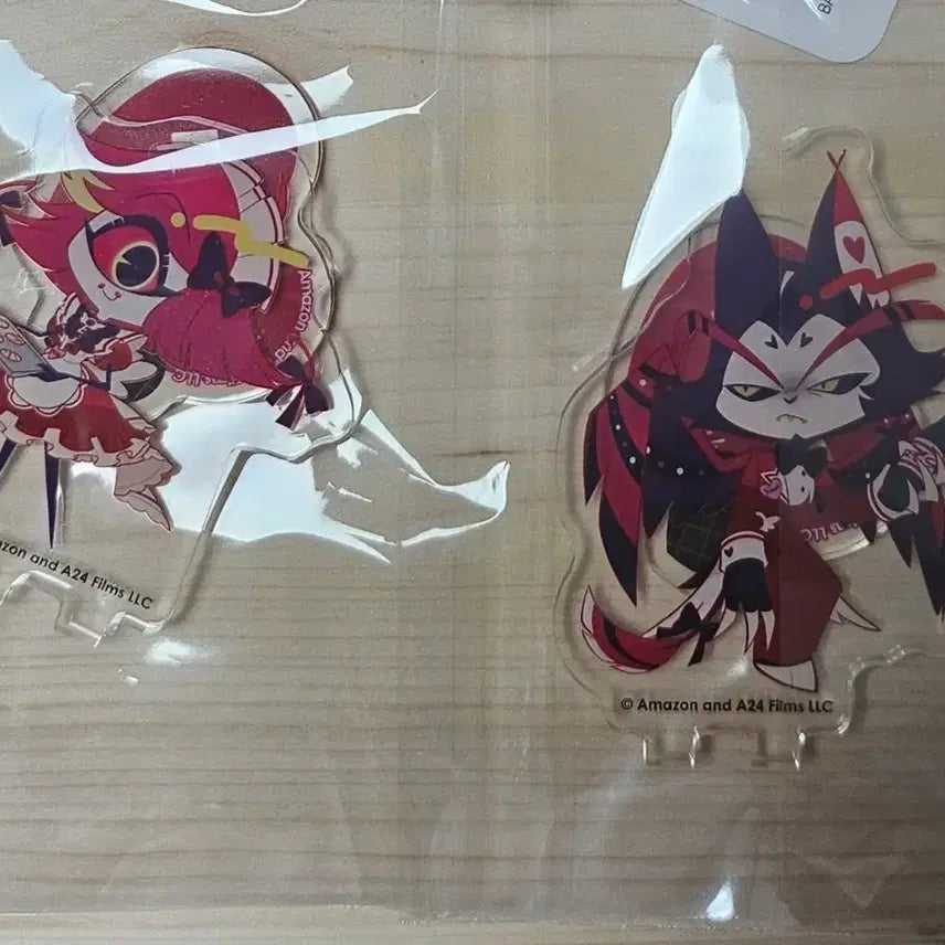 [BUNJANG] Hazbin Hotel Collaboration Cafe SD Acrylic Standee Bundle Set / 해즈빈 호텔 콜라보 카페 SD 아크릴 스탠드 허스크 니프티 일괄