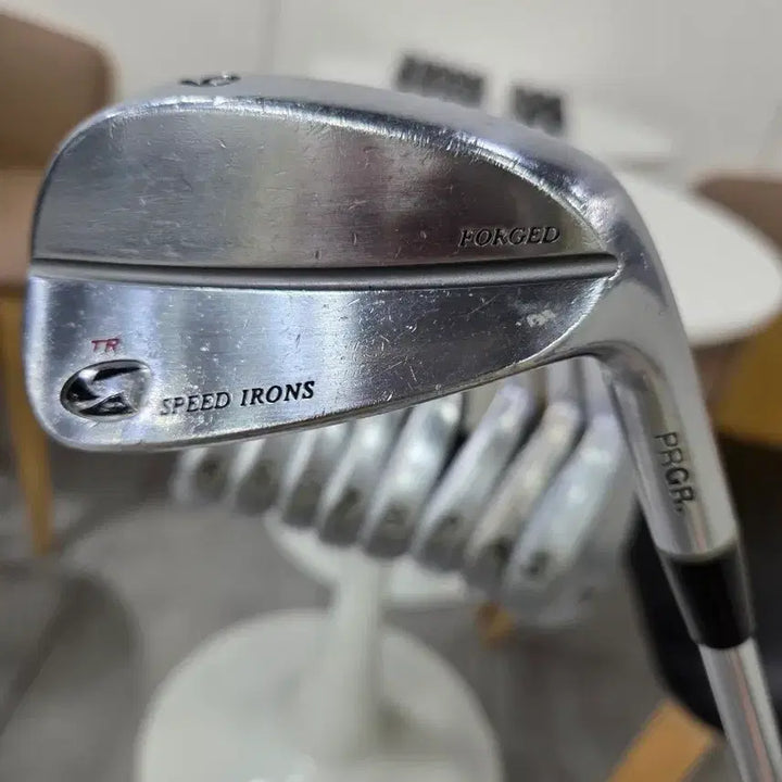 [BUNJANG] PRGR Speed Iron Forged (Pro Gear) Rifle FCM 6.0 Stepless Shaft / PRGR 스피드 아이언 단조 PRGR (Pro Gear) / SPEED