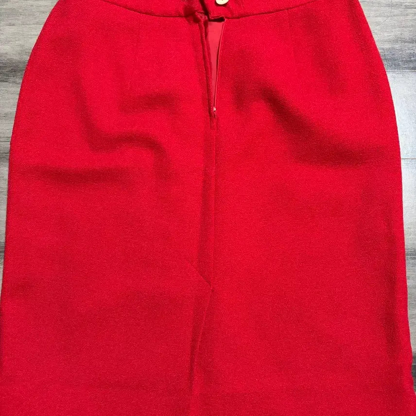[BUNJANG] Christian Dior Red Midi Skirt / Christian Dior 디올 치마