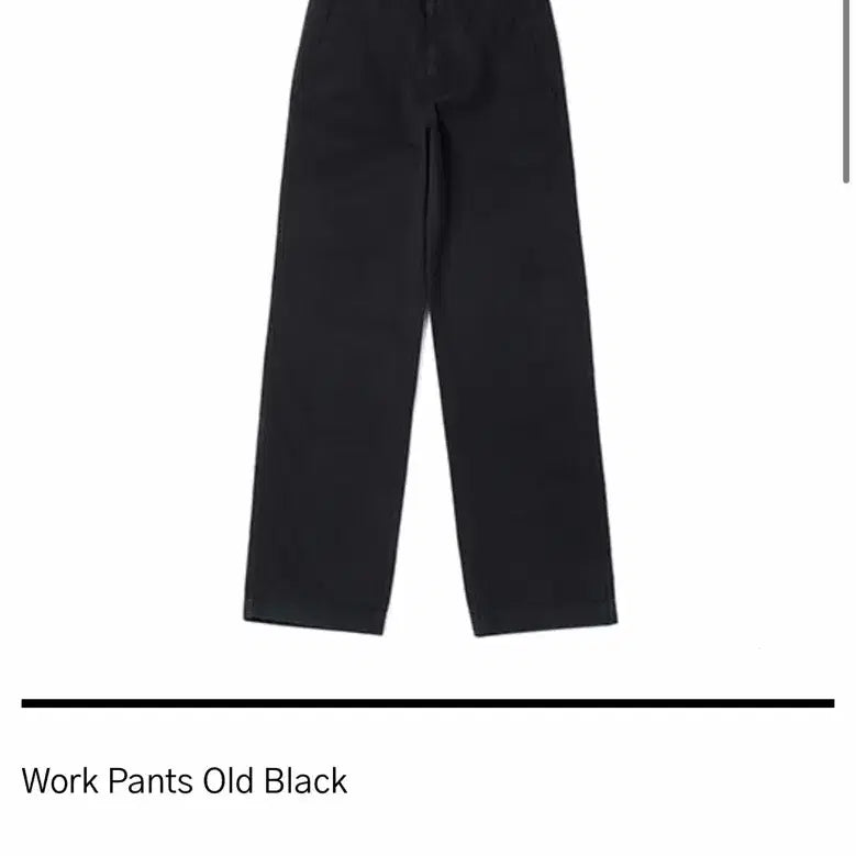[BUNJANG] HTAE Work Pants Black / HTAE Work Pants Old Black 워크팬츠