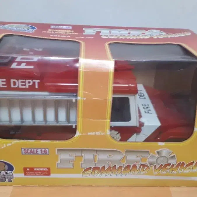 [BUNJANG] 1/6 Scale Hummer Fire Truck Vehicle / 1/6 스케일 자동차 - 허머 소방차 (1/6 피규어 탈 것)