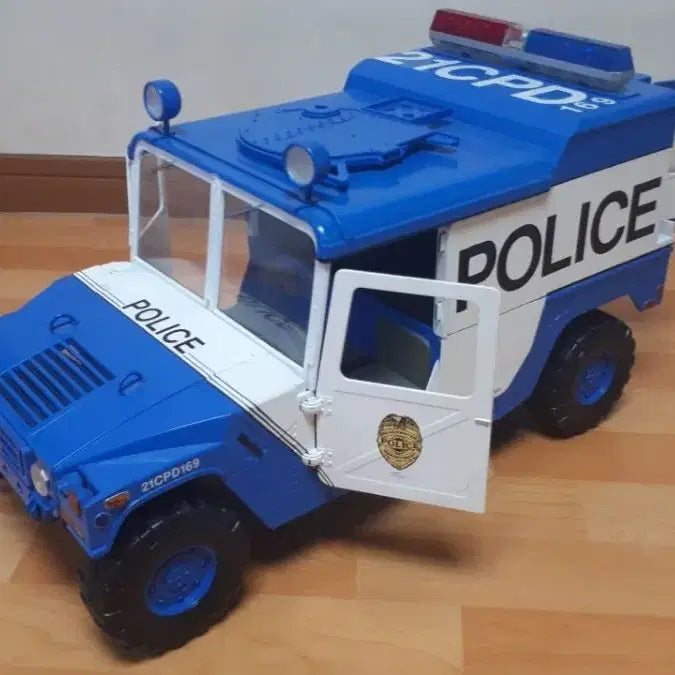 [BUNJANG] 1/6 Scale Hummer Police Car Model / 1/6 자동차 - 허머 경찰차 A (1/6 피규어 탈 것)