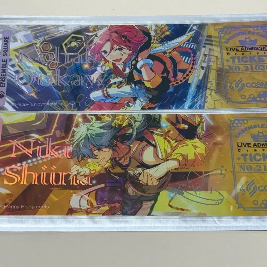 [BUNJANG] Ensemble Stars!! Crazy:B Nikki &amp; Kohaku Ticket Bundle Set / 앙스타 니키, 코하쿠 티켓 일괄 판매합니다
