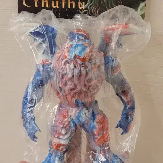 [BUNJANG] YMSF Cthulhu Soft Vinyl Blue-Red / YMSF 크툴루 소프비 블루레드