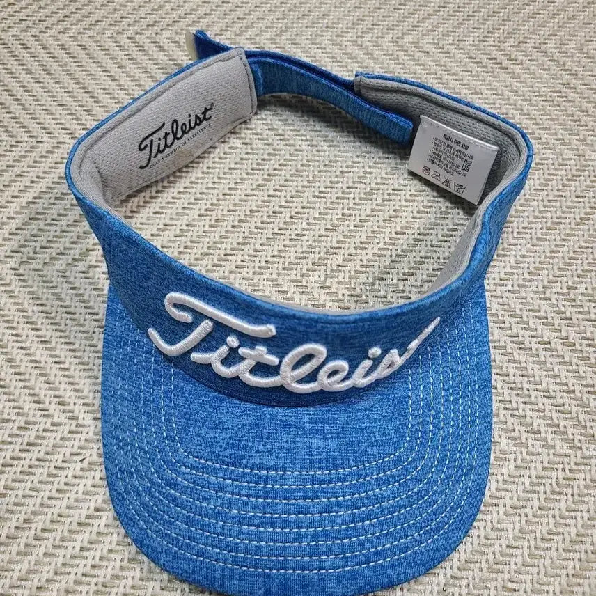 [BUNJANG] Titleist Golf Sun Cap Blue / 타이틀리스트 골프 썬캡 블루