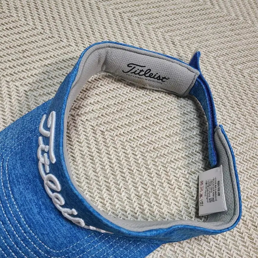[BUNJANG] Titleist Golf Sun Cap Blue / 타이틀리스트 골프 썬캡 블루