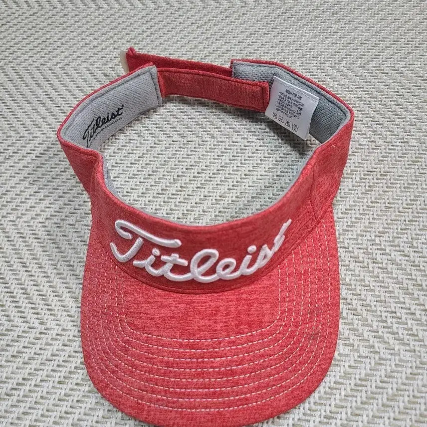 [BUNJANG] Titleist Golf Sun Cap Red / 타이틀리스트 골프 썬캡 레드