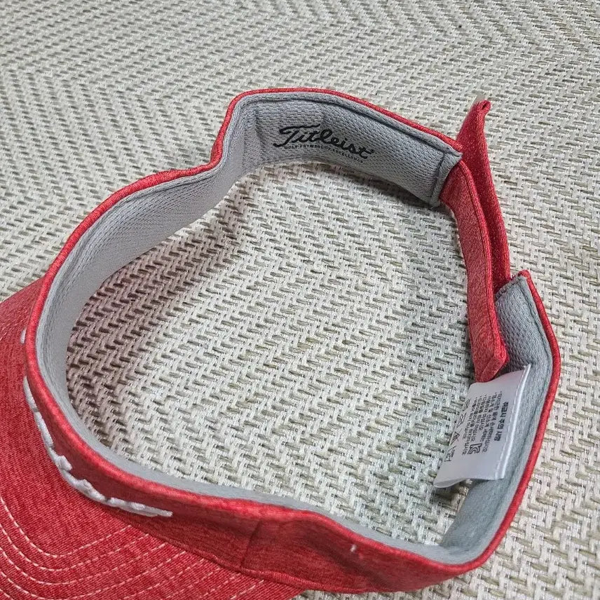 [BUNJANG] Titleist Golf Sun Cap Red / 타이틀리스트 골프 썬캡 레드