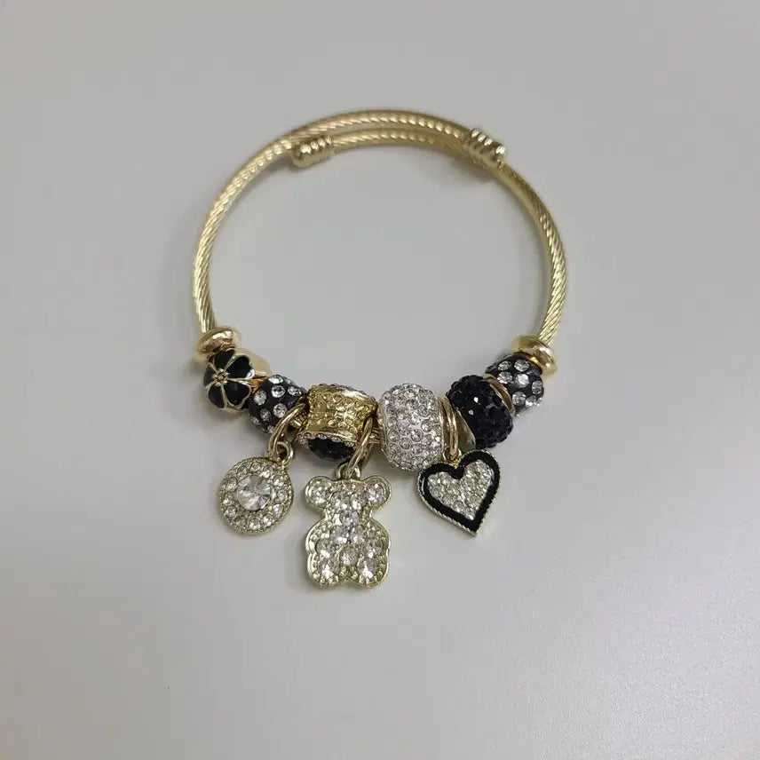 [BUNJANG] Bangle Charm Bracelet / 뱅글 참 팔찌 (보관만한 제품)