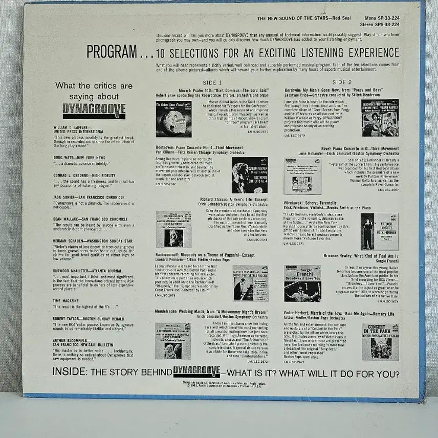 [BUNJANG] The New Sound Of The Stars LP Album / The New Sound Of The Stars LP 앨범