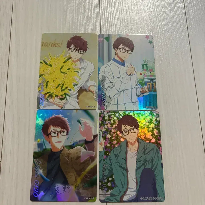 [BUNJANG] Free! Hiyori Birthday Card Bundle Set / 프리 Free! 히요리 버스데이카드 벌스데이카드 일괄양도