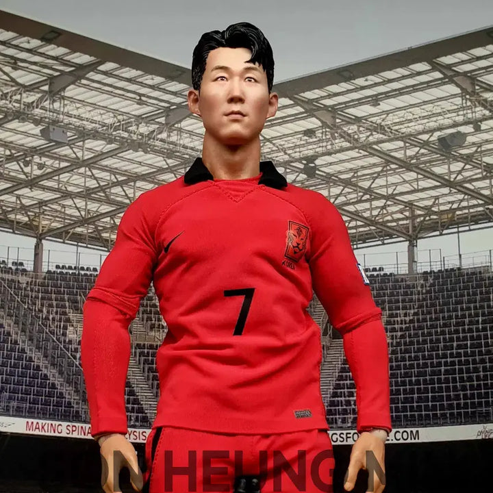 [BUNJANG] Son Heung-min National Team Custom 1/6 Scale Figure / 손흥민 국가대표 커스텀 12인치 피규어(핫토이 호환)
