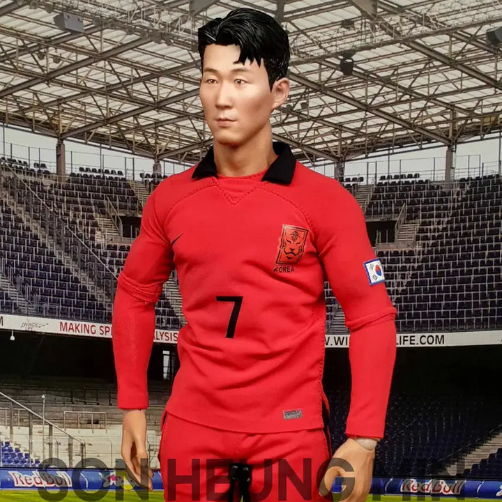 [BUNJANG] Son Heung-min National Team Custom 1/6 Scale Figure / 손흥민 국가대표 커스텀 12인치 피규어(핫토이 호환)