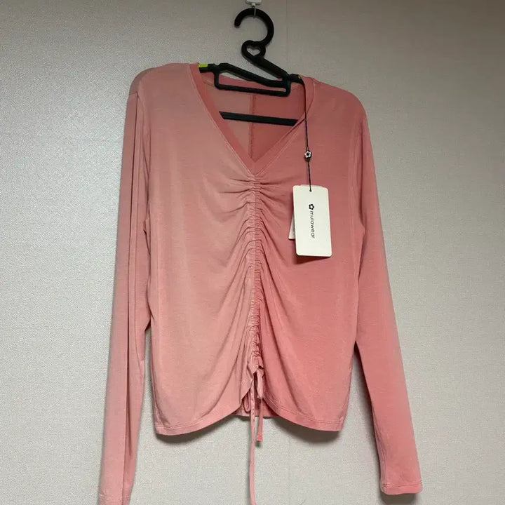 [BUNJANG] Mulawear Shirring Top Sportswear Yoga Pilates / 뮬라웨어 셔링탑 운동복상의 요가복 필라테스