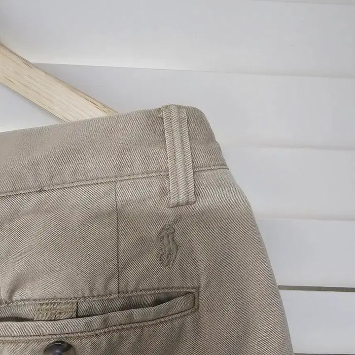 [BUNJANG] Polo Ralph Lauren Bear Embroidered Shorts Beige 31 / 폴로 랄프로렌 베어 자수 반바지 베이지 31