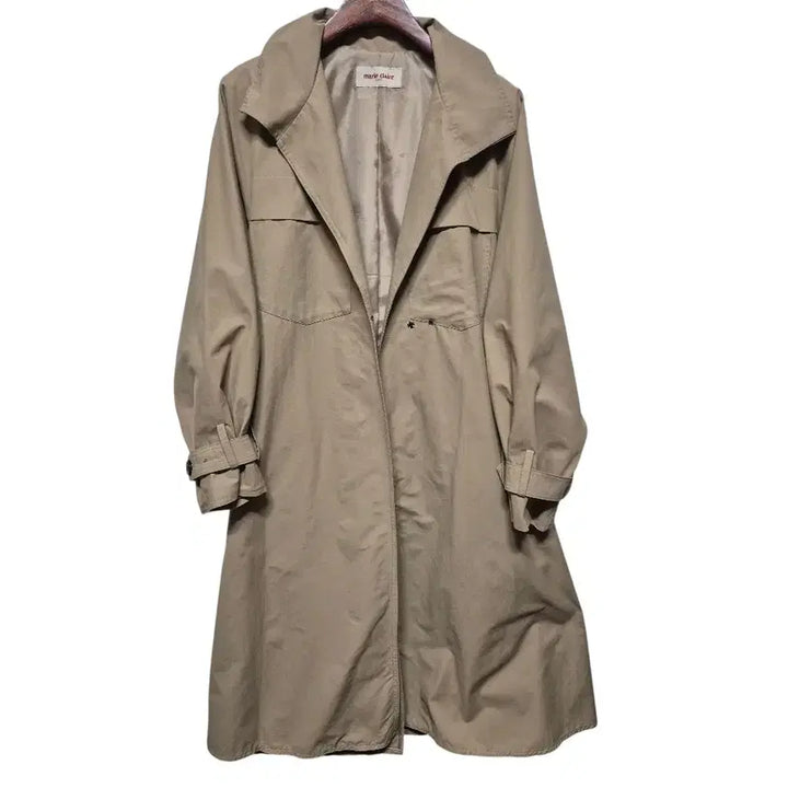 [BUNJANG] Marie Claire Trench Coat Beige Size 95 / 마리끌레르 트렌치 코트 베이지95