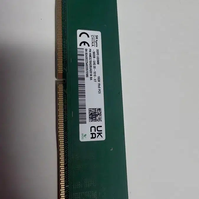 [BUNJANG] SK Hynix RAM DDR5 16GB 5600MHz / SK하이닉스 램 DDR5 16기가 5600