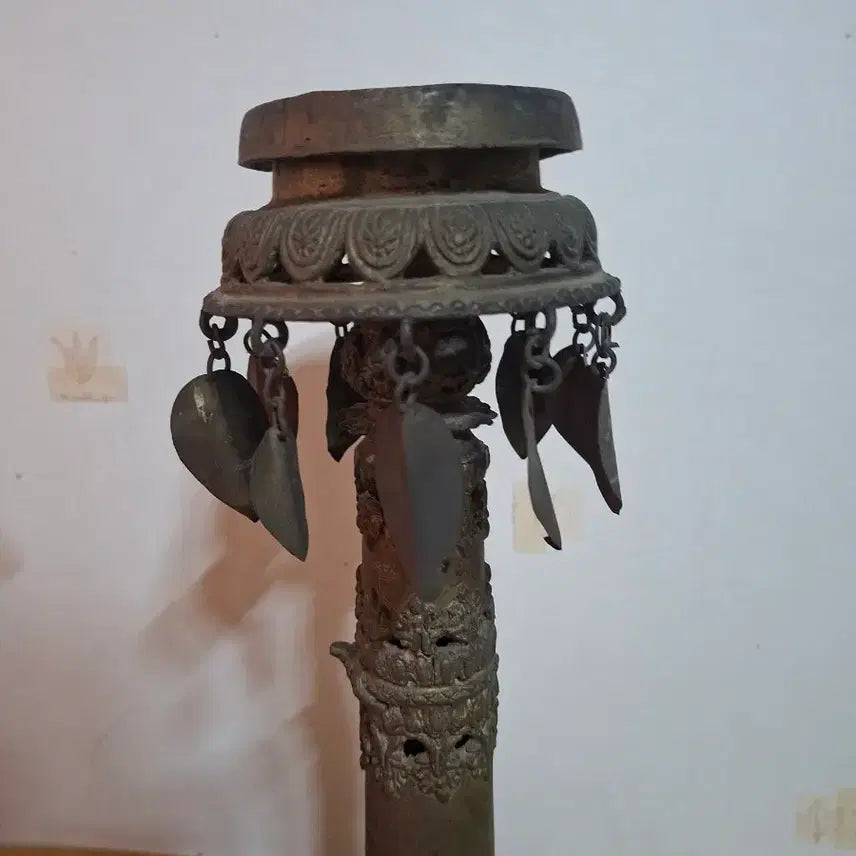 [BUNJANG] Vintage Antique Bronze Candelabra Set / 빈티지 엔틱 청동촛대 세트