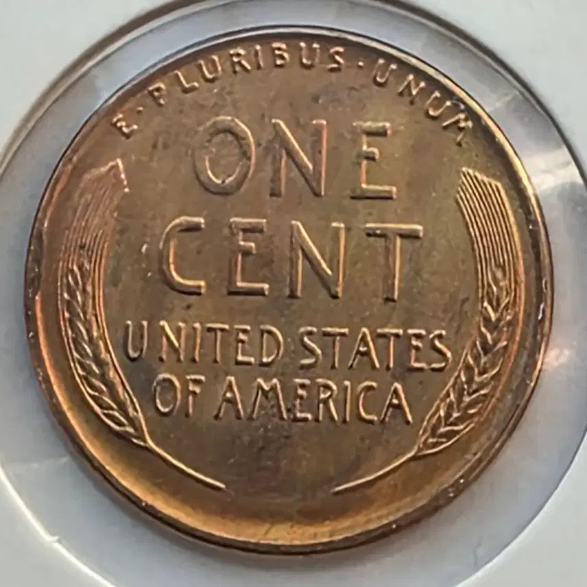 [BUNJANG] 1955-S Lincoln 1 Cent Uncirculated Penny / 링컨 1센트 1955_S 년도 샌프란시스코 미사용 페니