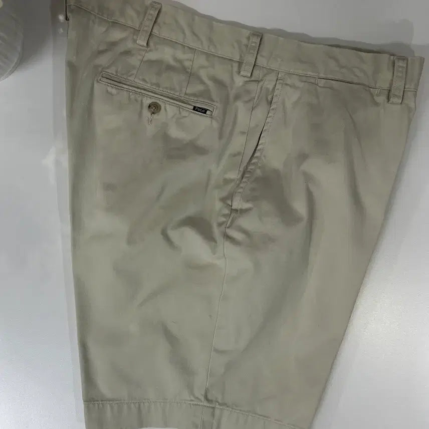[BUNJANG] Polo Ralph Lauren Ivory Chino Shorts / 폴로 랄프로렌 아이보리 치노 반바지 팬츠