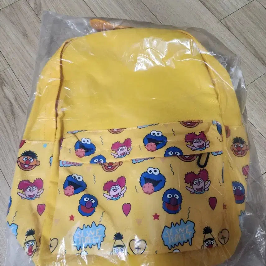 [BUNJANG] Yellow Backpack Bag / 노랑이 백팩 가방(새상품)1개세일