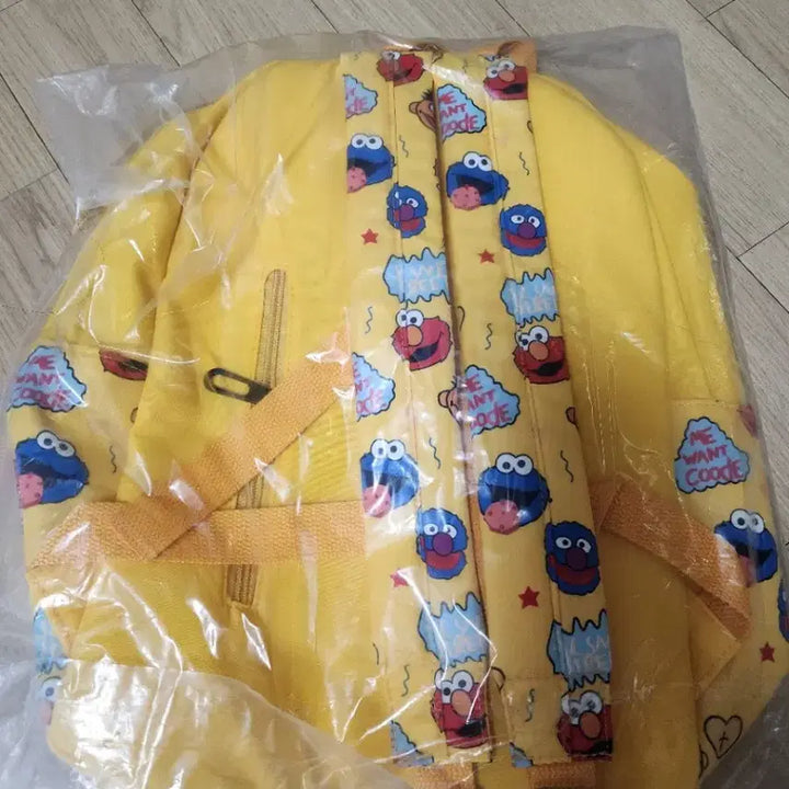 [BUNJANG] Yellow Backpack Bag / 노랑이 백팩 가방(새상품)1개세일