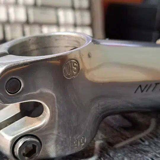 [BUNJANG] Nitto NJ89 Silver Stem 1-1/8" Steerer Clamp, 25.4mm Handlebar Clamp, 90mm Length / 니또 nitto njs nj89 실버 스템