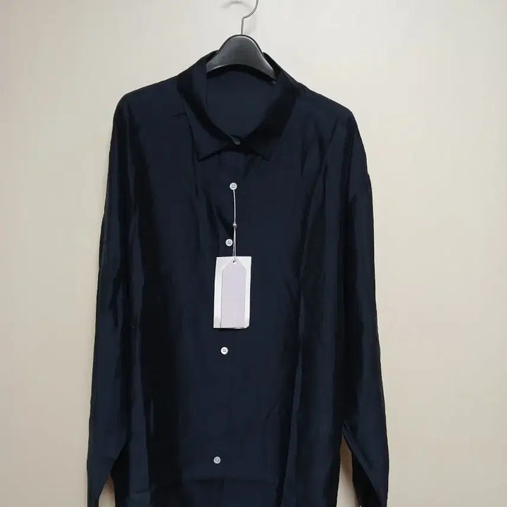 [BUNJANG] HANE Tencel Shirt Navy (S) New / 무신사 HANE 하네 텐셀 셔츠 S 새상품
