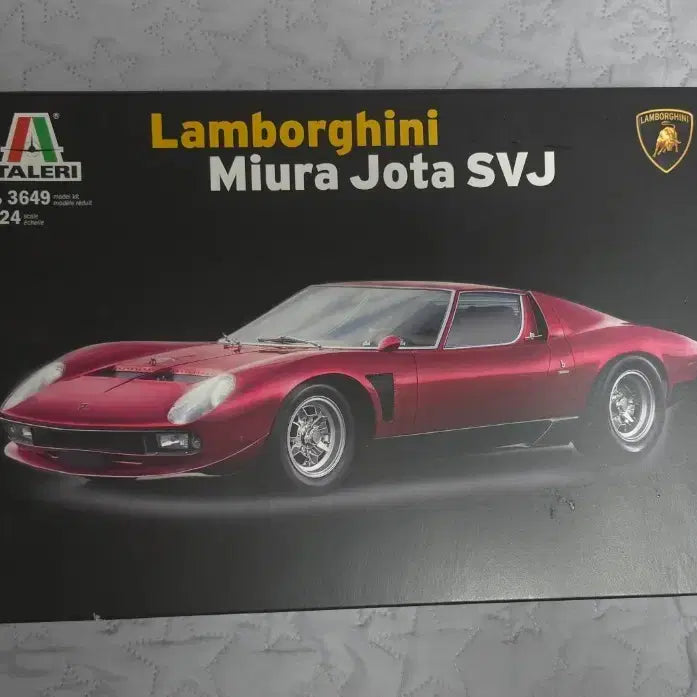 [BUNJANG] Italeri Lamborghini Miura Jota SVJ Model Kit / 이탈레리 람보리기니 미우라 조타 SVJ 키트 판매합니다