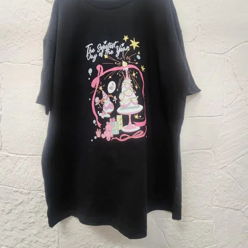 [SOLD OUT] 케익프린팅여름반팔티(새상품)