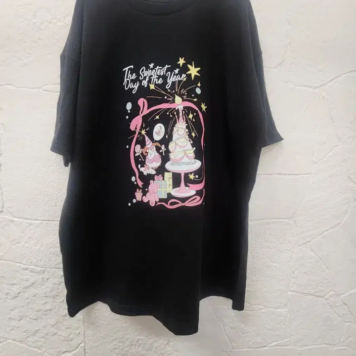 [SOLD OUT] 케익프린팅여름반팔티(새상품)