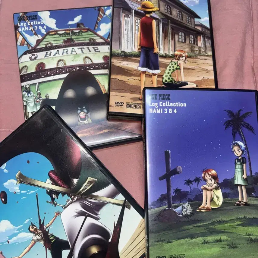 [BUNJANG] One Piece Log Collection Nami &amp; Sanji DVD Set / 원피스 로그 컬렉션 나미 DVD &amp; 상디 DVD