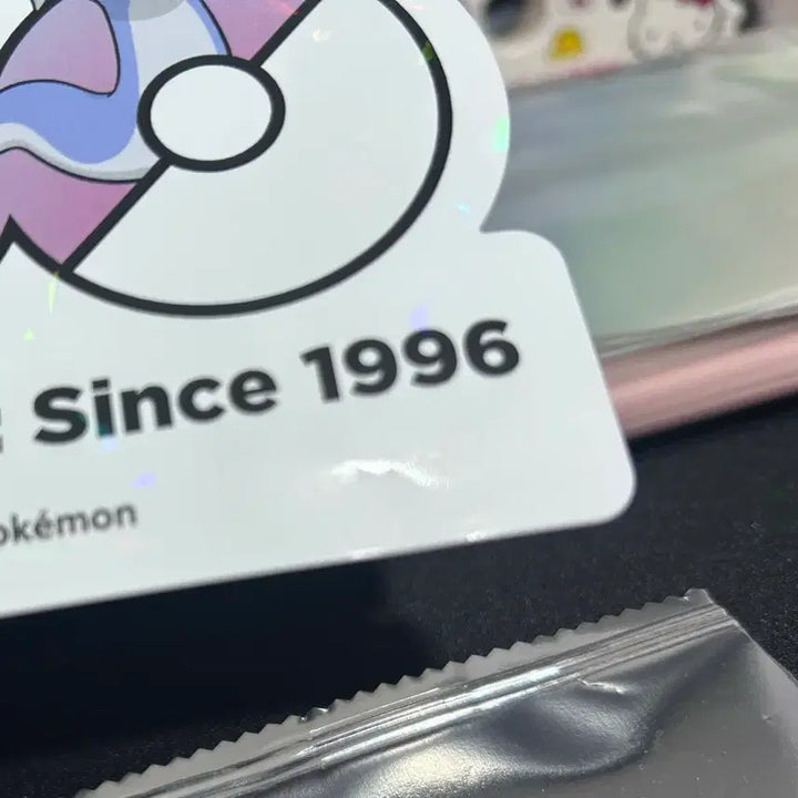 [BUNJANG] Pokemon 30th Anniversary Logo Stickers Bundle Set (11 pcs) / 포켓몬 30주년 로고 스티커 미뇽+10=11장일괄
