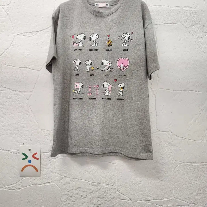 [SOLD OUT] 스누피나염 오버핏 여름 반팔티 (새상품)
