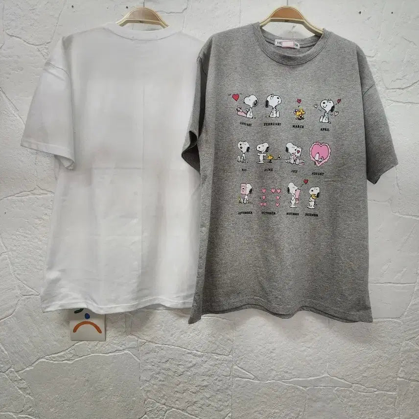 [SOLD OUT] 스누피나염 오버핏 여름 반팔티 (새상품)