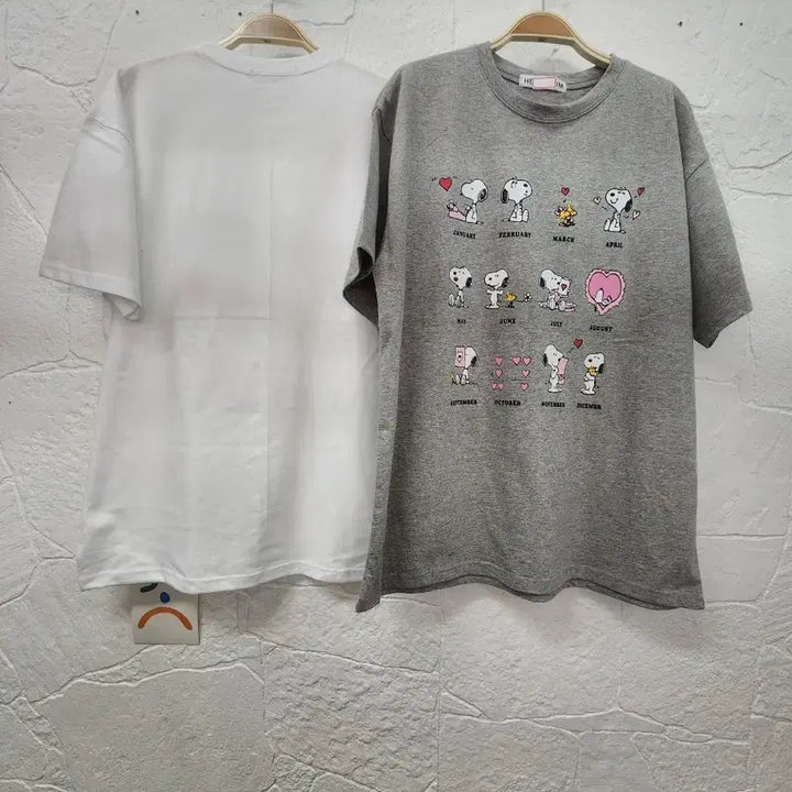 [SOLD OUT] 스누피나염 오버핏 여름 반팔티 (새상품)