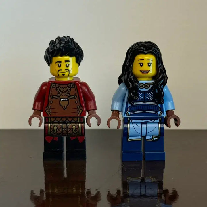 [BUNJANG] LEGO Ninjago Ray &amp; Maya Timeblades Figures / 닌자고 레이 마야 타임블레이드 피규어 판매