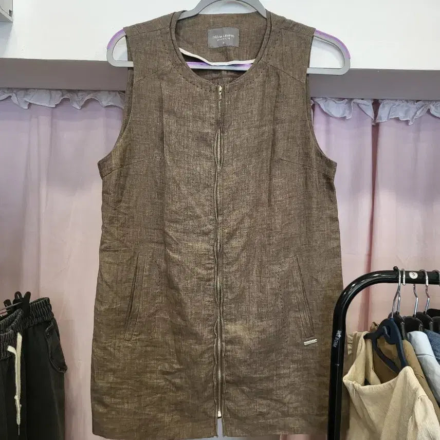 [SOLD OUT] 오리비아로렌 여성린넨조낑90
