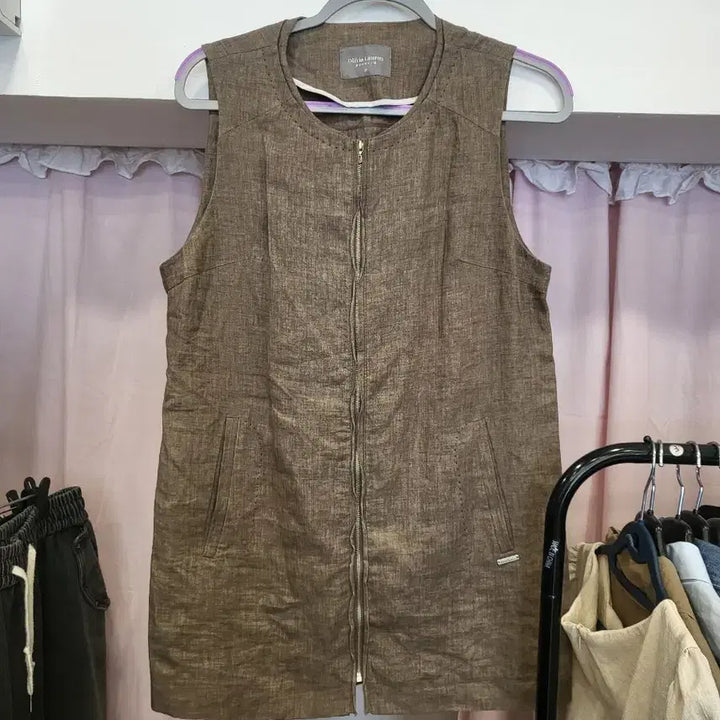 [SOLD OUT] 오리비아로렌 여성린넨조낑90