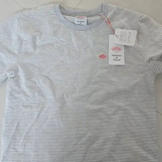 [BUNJANG] DANTON Striped Short Sleeve T-shirt / 단톤 스트라이프 반팔티