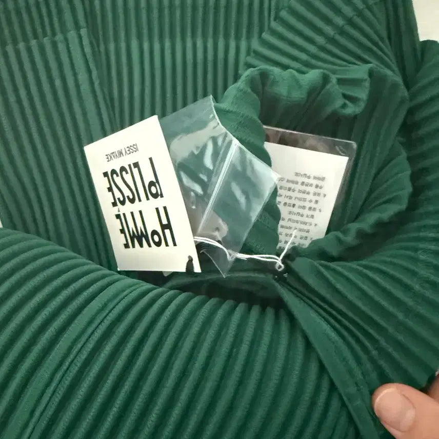 [BUNJANG] Homme Plissé Oversized SS Shirt Green Size 4 / 옴므플리세 Mc May Oversized Ss Shirt 4